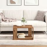 vidaXL Salontafel Oud Hout 51,5 x 51,5 x 30 cm