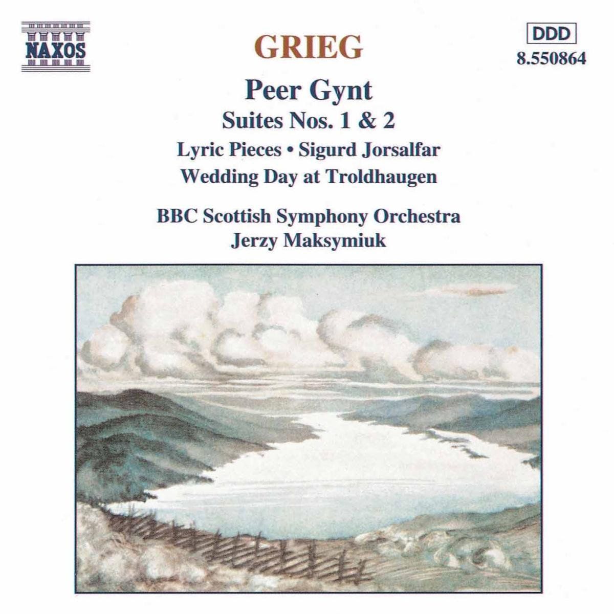 OUTHERE Grieg: Peer Gynt Suites 1 & 2 / Maksymiuk, BBC Scottish SO