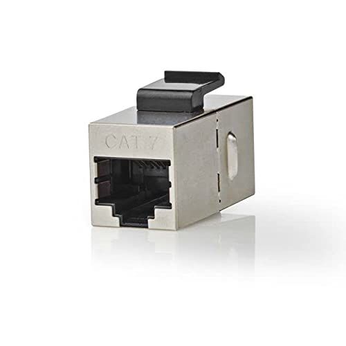 Nedis Netwerkkoppeling | CAT6a/CAT7 | Afgeschermd | RJ45 Female - RJ45 Female | Recht | Metaal