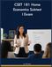 CSET 181 Home Economics Subtest I Exam