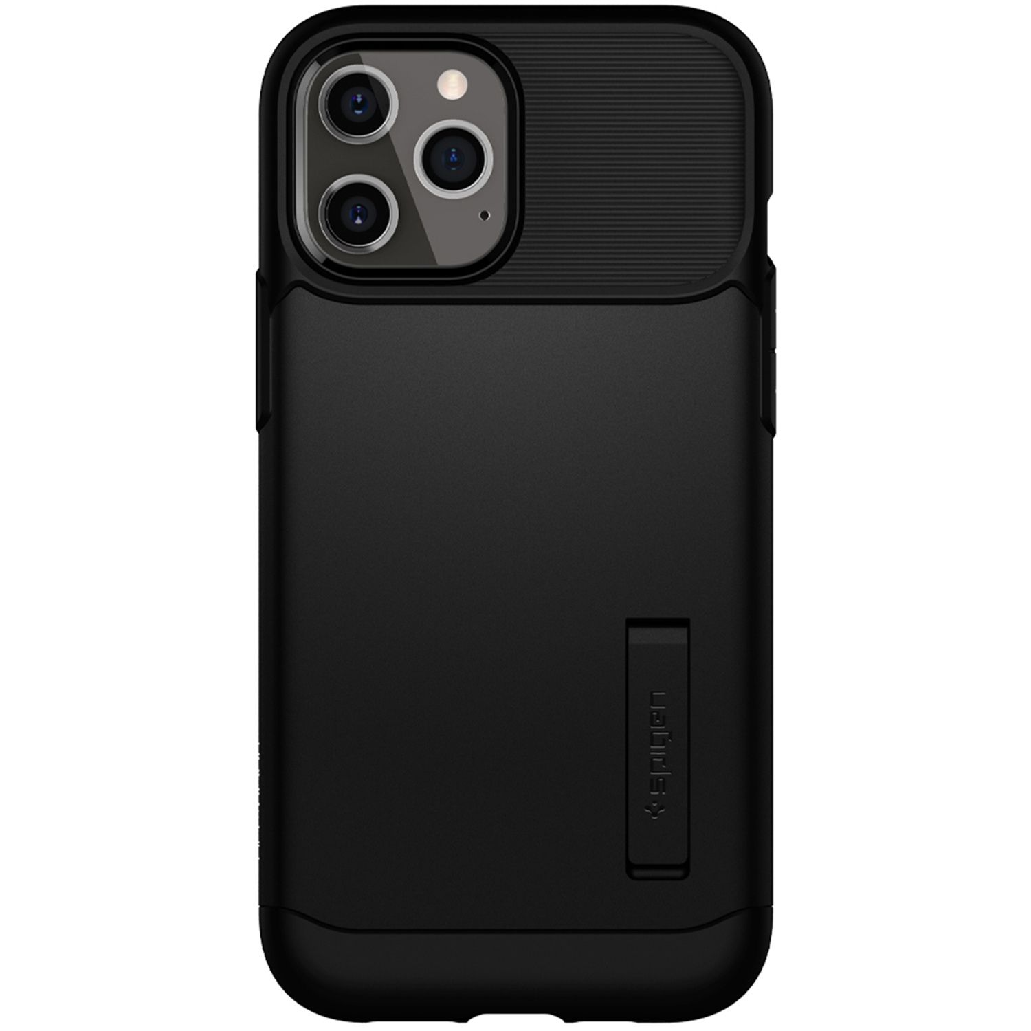Spigen Armor Backcover voor de iPhone 12 Pro Max - Zwart