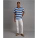 Pioneer Tapered Fit Broek wit, Effen