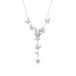 Swarovski Idyllia Lilia Collectie, Vlinder, Wit, Rodium geplateerd