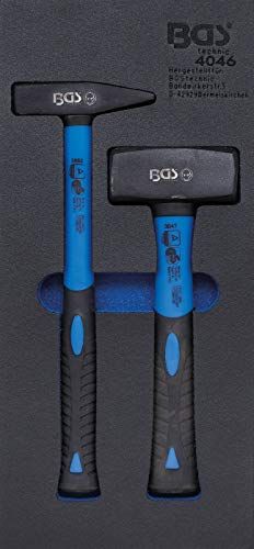 BGS 4046 | Werkplaatswageninleg 1/3: wanten en slotenhamers set | 2-delig