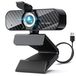 Webcam Full HD 1080P avec microphone intégré