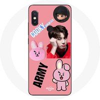 Maniacase Hoesje voor Xiaomi Redmi Note 5 AI Dual Camera BTS Bangtan Boy BT21 Cooky Jungkook ARMY