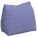 vidaXL Coussin de dossier Jean Bleu 45 x 35 x 20 cm Tissu