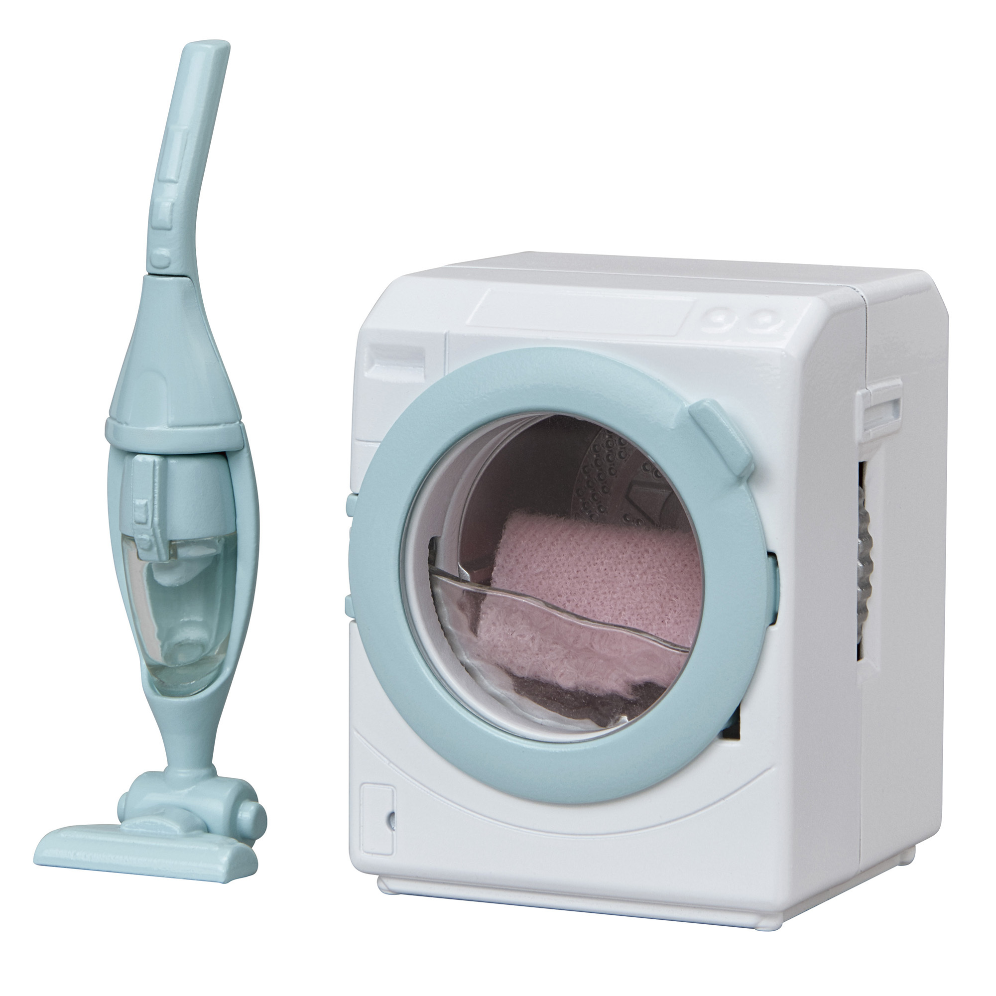 Sylvanian Families wasmachine & stofzuiger