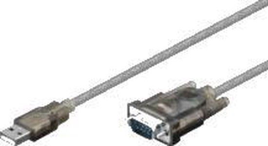 M-Cab USB A/D-SUB, Grijs, 0.40 m