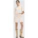 AllSaints Ivy Emb Jupe Écru Blanc