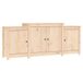 VidaXL Dressoir 164x37x68 cm Massief Grenenhout