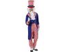 W Uncle Sam Kostuum Heren XXL Rood/Wit/Blauw