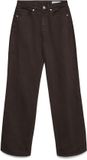 Vero Moda Jeans Vmtessa Hr Wide Jeans Color Ga Noos 10288257 Chocolate Torte Dames Maat - W30 X L32