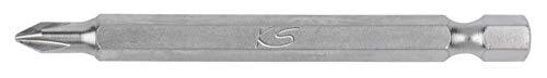 KSTools 1/4" CLASSIC bit PH, 75 mm PH2. 5 Stuk zilver