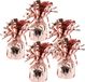 Haza poids pour ballons - 5x - or rose - 170 gram
