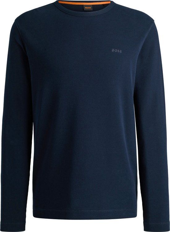 BOSS Trui Tempesto Donkerblauw - Heren - Maat M - Regular Fit