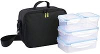 Oryx 5025050 isomische zak met 4 luchtdichte containers van kunststof (2 x 800 ml + 2 x 400 ml)