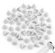 100 Pièces Douche Buses de Remplacement en Silicone