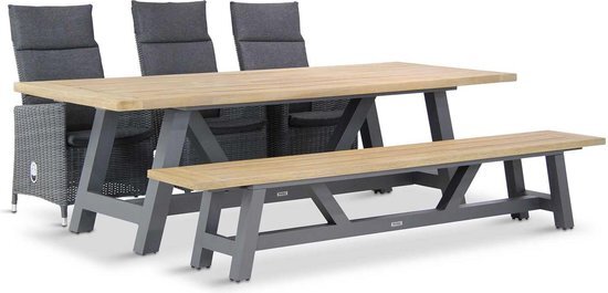 Garden Collections Madera/Trente 260 cm dining tuinset 5-delig