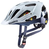 uvex quatro cc MIPS - veilige mtb-helm voor dames en heren - MIPS-systeem - wasbare binnenvulling - cloud-deep space matt - 52-57 cm