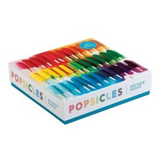 Galison Rainbow Popsicles 500 Piece Puzzle