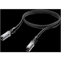 Ubiquiti 25GBase rechtstreekse aansluitkabel - SFP+ naar SFP+ - 3 m - 5.2 mm - passief - zwart