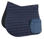 HKM Zadeldekken-Adventure Donkerblauw Ponyviels