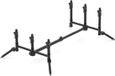 Sonik Xtractor Rod Pod - 3 Hengels - Aluminium - Zwart