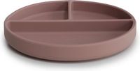Baby Minoe Mushie siliconen vakjes bord - Cloudy Mauve