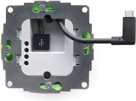 sDock Oplader Inbouw met USB-C stekker 12W