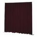 Wentex P&D Rideau Napoli Velours (USA) bordeaux - 11′ × 14′ ≈ 3,35 m × 4,27 m (L × H) - plissé