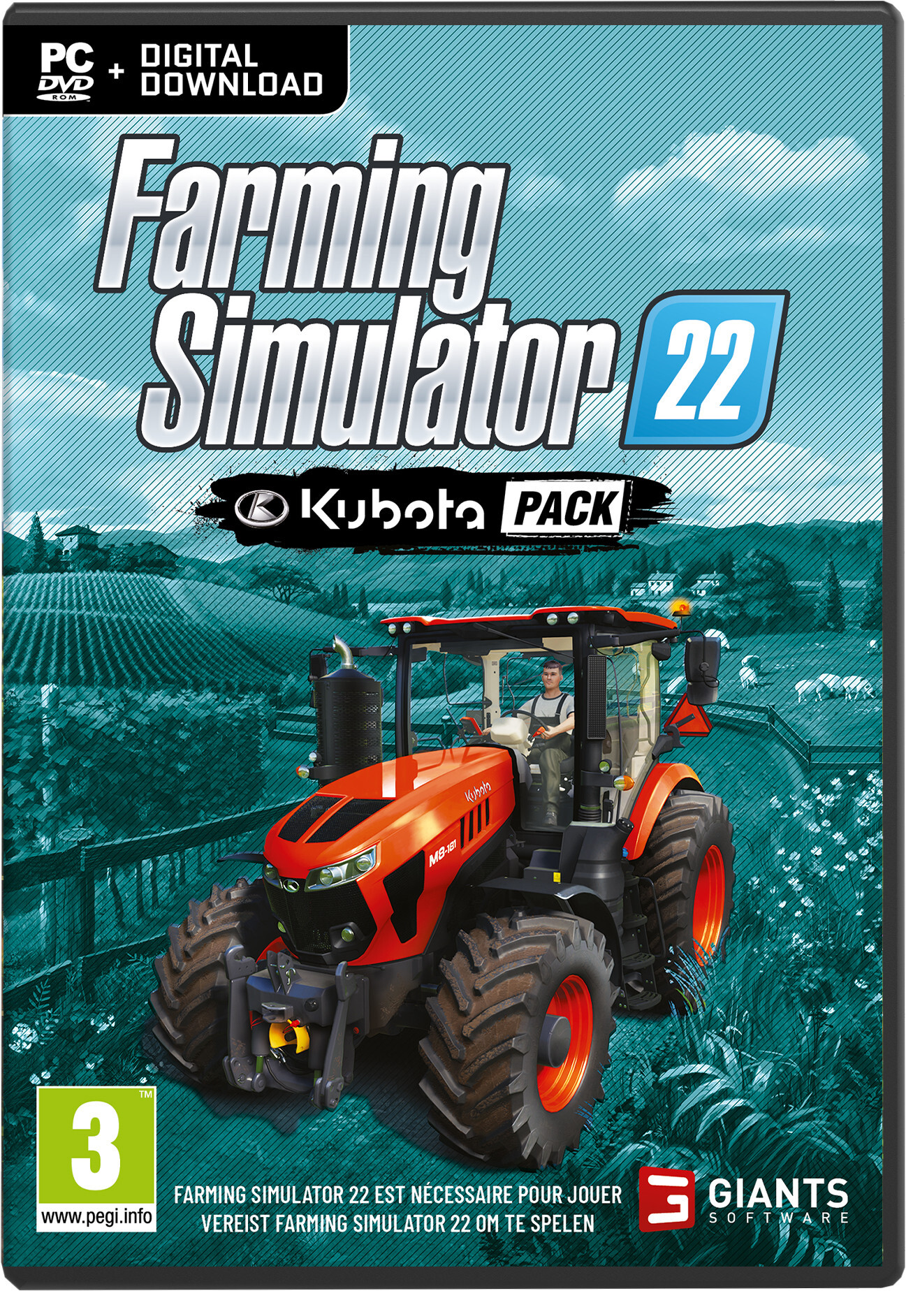 Giants Software GmbH Farming Simulator 22 Kubota Expansion Pack PC