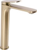 REA Marco Gold Brush High - Wastafelkraan - Messing - Goud