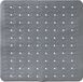 Ridder Tapis de douche antidérapant 54 x 54 cm Gris