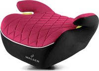 Walser Kinderzitje Andy - Premium zitverhoger auto ECE R 129 gekeurd - kinderzitje zwart/roze