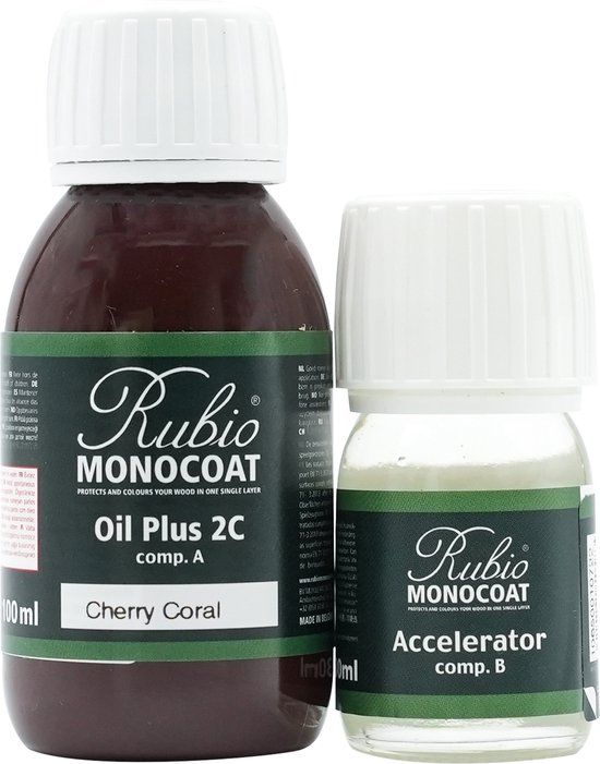 Rubio Monocoat Oil Plus 2C - Cherry Coral - 130 ml