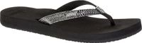 Ree, F. Star Cushion Sassy Teenslippers Dames, black/silver 2019 US 5 | EU 35 Teenslippers