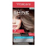 Vitalcare Colour Shine crème zonder ammoniak met keratine, nr. 7 blond