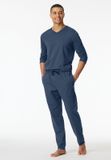 Schiesser Pyjamabroek Jersey Royal Blue