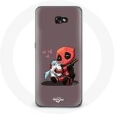 Maniacase Hoesje voor Samsung Galaxy A5 DeadPool Eenhoorn