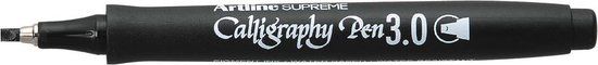 ARTLINE Supreme Calligraphy Pen - 3,0 mm Lijndikte - Zwart