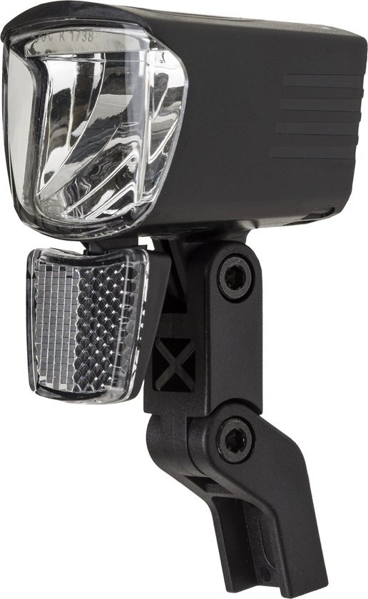 Cordo LED Koplamp Spark XL Naafdynamo 80 LUX On/Off/Auto