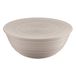Guzzini - Tierra, XL-container met deksel van gerecycled kunststof, kom - duifgrijs, Ø 30 x 13 cm | 5000 ml - 175001158
