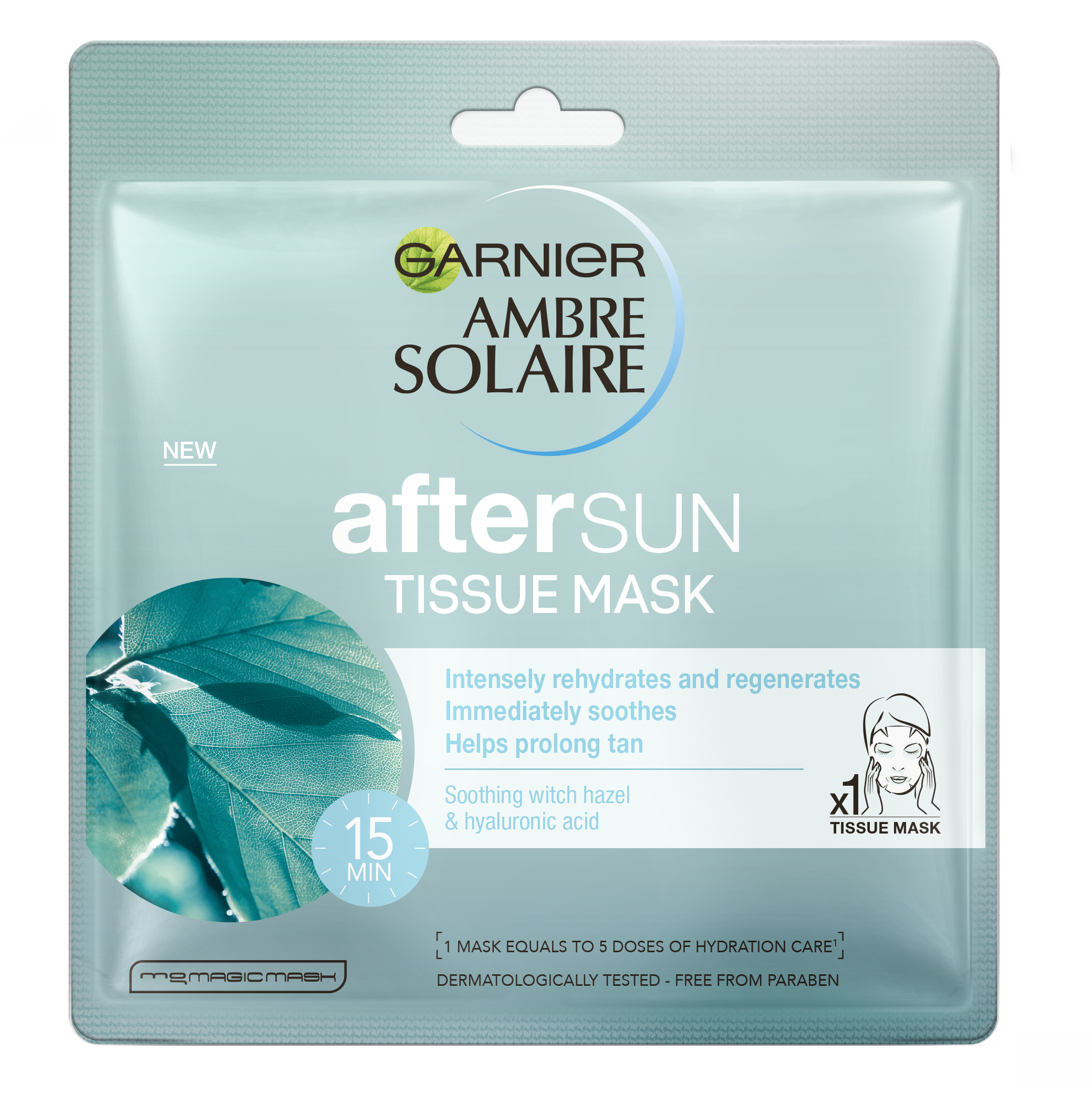 Garnier Ambre Solaire After Sun Tissue Masker