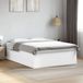 vidaXL Bedframe Hout Bewerkt Wit 160x200 cm