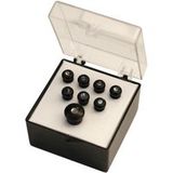 Martin Akoestische gitaar brug/eind pin set ebbenhout met Paua Pearl inlays
