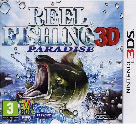 Funbox Media Reel Fishing Paradise 3D Standard Edition Nintendo 3DS