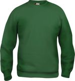 Clique Basic Roundneck 021030 - Flessen-groen - M