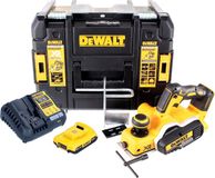 DeWalt DCP 580 D1 raboteuse sans fil 18 V 82 mm + 1x batterie 2,0 Ah + chargeur + TSTAK