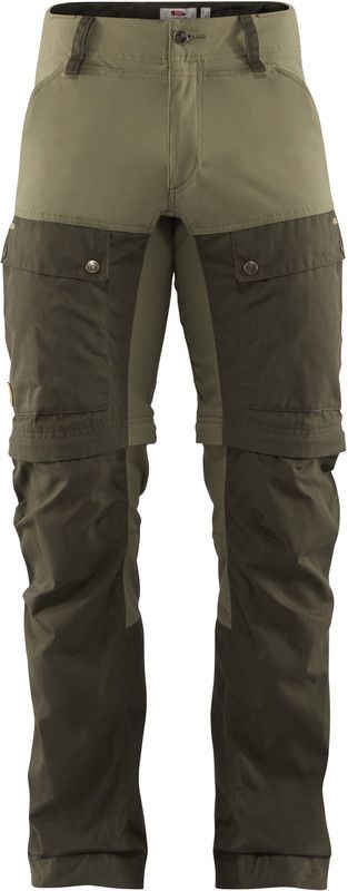 Fjällräven Keb Gaiter Broek Heren, deep forest-laurel green EU 56 2019